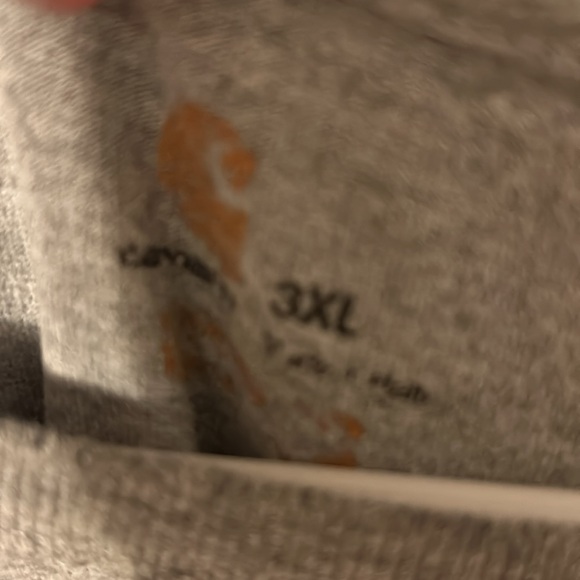 3XL Gray Carhartt Tee Shirt - Picture 3 of 4